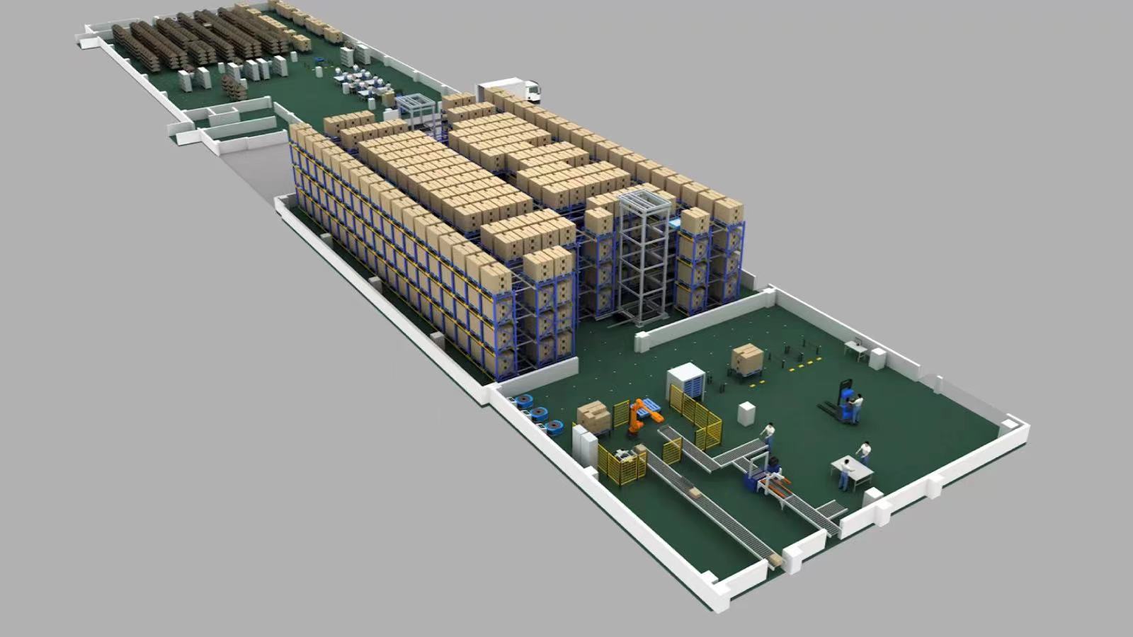 【兆恒機械】菜鳥在浙江建設(shè)“無人糧倉”，引入機械臂、AGV機器人、四向穿梭車